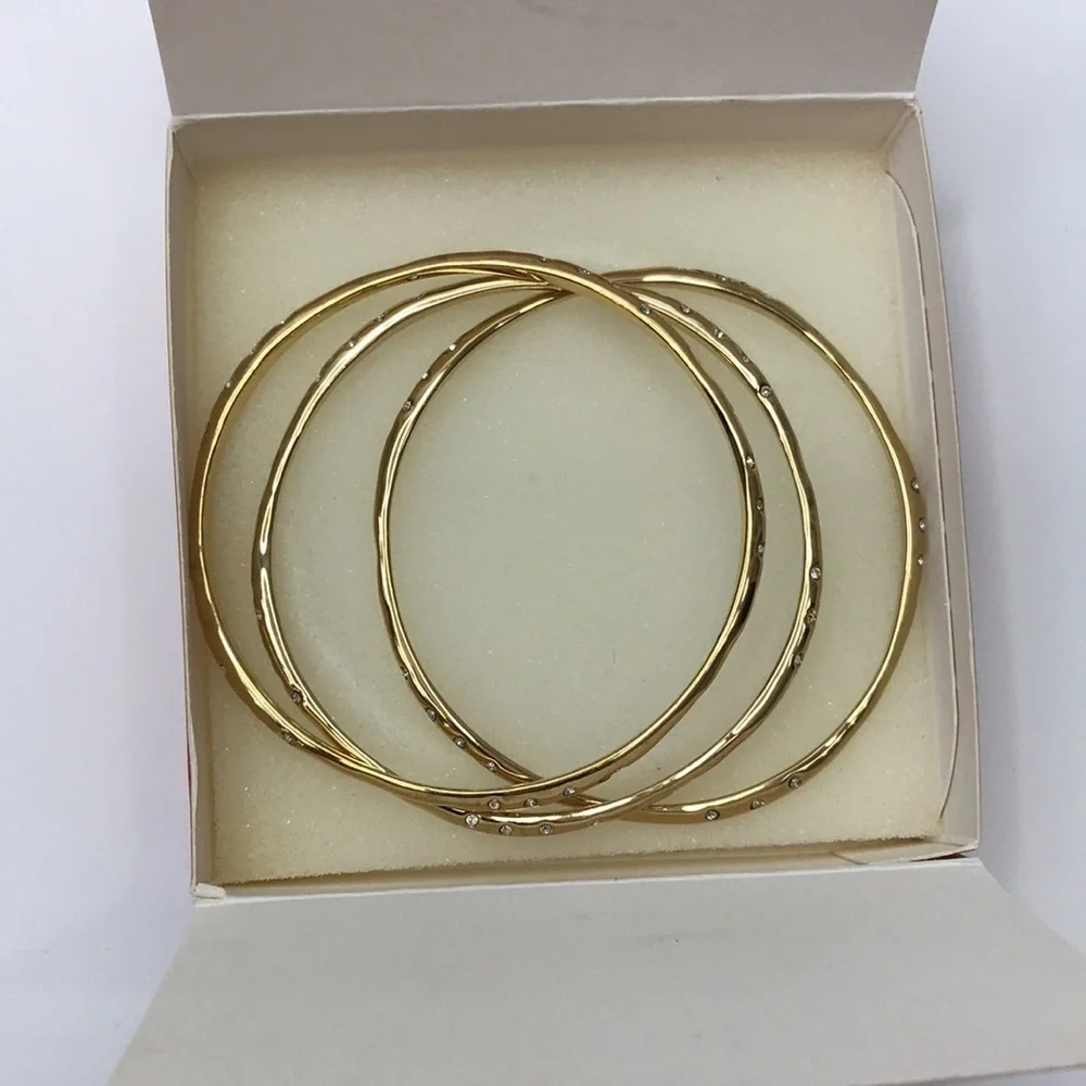 Price is firm STELLA & DOT Gold Bangles